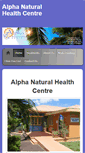 Mobile Screenshot of naturalhealthcentre.com.au